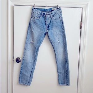 Levi’s 505 C Selvedge Jeans, Size 27